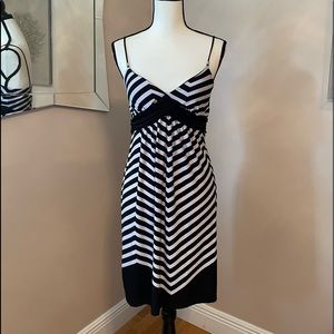 Saint Tropez West - black & white casual dress